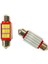 Sofit LED 12V 36MM 12 Ledli Beyaz Ampül 2'li Takım 1