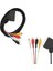 Scart 4 Rca 1.2 Metre 8mm Kablo (81) 1