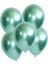 Krom Metalik Yeşil Balon 5 Adet 1