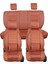 Honda Cr-V Uyumlu Yarı Deri Oto Koltuk Kılıfı Ön/arka Set Asya Series (Tarçın) 97-18 3