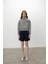 Şardonlu Yale Nakış Baskılı Crop Sweatshirt 3