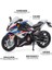 (Kutulu) Simülasyon 1:12 Bmw Honda S1000RR Alaşım Motosiklet Modeli Süsleme 644102 Mavi (Yurt Dışından) 4