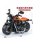 Çocuk Oyuncakları Erkek Bebek Simülasyon Harley Motosiklet Modeli Süsler Alaşım Geri Çekilebilir Oyuncak Araba Turuncu Yangın Ejderha (Yurt Dışından) 1