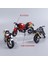 1:18 Alaşım Slayt Motosiklet Simülasyon Motosiklet Modeli Kek Dekorasyon Süsler Çocuk Oyuncak Alaşım Slayt Du Kd (Beyaz) (Yurt Dışından) 2