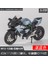 1 12 Kawasaki H2R Simülasyon Alaşım Ses ve Işık Motosiklet Ninja Modeli Çocuk Oyuncağı Süsler Huayi [mavi] Kawasaki Ninja H2R (Yurt Dışından) 2