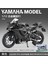 1/12 Kawasaki H2R Simülasyon Alaşım Motosiklet Modeli Çocuk Pürüzsüz Çizgi Oyuncak Motosiklet Modeli Yamaha R1 Siyah (Yurt Dışından) 1