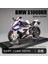1/12 Kawasaki H2R Simülasyon Alaşım Motosiklet Modeli Çocuk Pürüzsüz Oyuncak Motosiklet Modeli Bmw Mavi ve Beyaz Tabanı ile (Yurt Dışından) 1