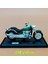 Meritor Ducati Kawasaki H2R Motosiklet R1 Modeli Simülasyon Alaşım Motosiklet Süsleri Koleksiyonu Kawasaki Vulcan-Yeşil Gümüş (Yurt Dışından) 1