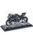 1/12 Kawasaki H2R Simülasyon Alaşım Ses ve Işık Motosiklet Ninja Modeli Çocuk Oyuncak Süsler Jialing Motosiklet Kırmızı (Yurt Dışından) 3