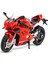 1:12 Ducati V4S Motosiklet Alaşım Araba Modeli Çocuk Oyuncak Hediye Simülasyon Araba Modeli Baz Süsleme Ducati V4S Kırmızı [renk Kutusu] + Taban (Yurt Dışından) 1