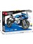 Motosiklet Yapı Taşları ile Uyumlu Kawasaki Motosiklet Modeli Çocuk Yaratıcı Montaj Oyuncakları Erkek 8102-JISU Sürme Gerektirmeyen Yapı Taşı Kask (Yurt Dışından) 5