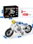 Metal Askeri Uçak Yapı Taşı Seti Motosiklet Itfaiye Aracı Çocuk Eğitim Montaj Oyuncak Modeli F1 Denklem Arabası (201 Adet) (Yurt Dışından) 2