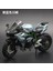 1:12 Kawasaki Motosiklet Modeli Ducati Alaşım Motosiklet Modeli Çocuk Pürüzsüz Çizgi Ses ile M12-1-KAWASAKI Motosiklet-Kutulu-Mavi (Yurt Dışından) 2