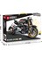 Leibao 8163 Teknolojili Motosiklet, Montajlı Yapı Taşı Oyuncak Mekanizmasıyla Uyumlu Motosiklet Modeli Boy 8105 Teknolojili MOTOSIKLET-440 Parçacıklar (Orta Kutu) (Yurt Dışından) 3