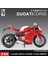 Simüle Edilmiş Motosiklet Modeli Süsleri, Modaya Uygun Oyuncak Figürler, Dekorasyon Malzemeleri, Alaşımlı Üst Düzey Çocuk Oyuncakları, Araba Satıcıları Süper 1:12 Ducati V4S Kırmız (Yurt Dışından) 1