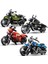 Motosiklet Harley Motosiklet Modeli 4 Küçük Parçacık Yapı Taşları Erkek ve Kız Dıy Montaj Oyuncakları BOBBER_303PCS (Yurt Dışından) 5