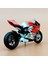Meritor Ducati Kawasaki H2R Motosiklet R1 Modeli Simülasyon Alaşım Motosiklet Süsleri Koleksiyonu Ducati 696-KIRMIZI (Yurt Dışından) 2