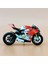 Meritor Ducati Kawasaki H2R Motosiklet R1 Modeli Simülasyon Alaşım Motosiklet Süsleri Koleksiyonu Ducati 696-KIRMIZI (Yurt Dışından) 3