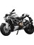 1/12 Kawasaki H2R Simülasyon Alaşım Ses ve Işık Motosiklet Ninja Modeli Çocuk Oyuncak Süsler Ducati Sokak Araba Beyaz (Yurt Dışından) 1