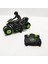 2.4g Yan Drift Dublör Motosiklet 360 Derece Dönen Çocuk Oyuncak Uzaktan Kumanda Araba SY002 Siyah Oda Turuncu (Yurt Dışından) 2