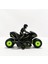 2.4g Yan Drift Dublör Motosiklet 360 Derece Dönen Çocuk Oyuncak Uzaktan Kumanda Araba SY002 Siyah Oda Turuncu (Yurt Dışından) 3