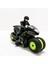 2.4g Yan Drift Dublör Motosiklet 360 Derece Dönen Çocuk Oyuncak Uzaktan Kumanda Araba SY002 Siyah Oda Turuncu (Yurt Dışından) 4