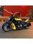 Çocuk Oyuncak Polis Arabası Modeli Simülasyon Motosiklet Alaşım Araba Modeli Çocuk Geri Çekilebilir Oyuncak Araba Işık ve Ses Efektleri Erkek [wolverine] Sarı 15*7.5*8 (Yurt Dışından) 1