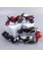 1:18 Alaşım Slayt Motosiklet Simülasyon Motosiklet Modeli Kek Dekorasyon Süsler Çocuk Oyuncak Alaşım Slayt Ya Mh (Siyah) (Yurt Dışından) 4