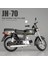 1/12 Kawasaki H2R Simülasyon Alaşım Ses ve Işık Motosiklet Ninja Modeli Çocuk Oyuncak Süsler Jialing Motosiklet Siyah (Yurt Dışından) 1