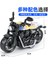 Çocuk Oyuncakları Erkek Bebek Simülasyon Harley Motosiklet Modeli Süsler Alaşım Geri Çekilebilir Oyuncak Araba Sarı Filigran (Yurt Dışından) 1