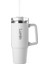 Lumin Quencher Tumbler 0,89 Litre Vakum Yalıtımlı Termos Bardak Kapaklı ve Pipetli Snow White 1