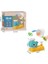 Whale Flying Disc Toys Children's Foot Launcher Toy - Blue (Yurt Dışından) 2