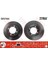 DF2784 Fren Dıskı Arka Carısma 95 Space Star 98 S40 95 V40 95 Düz 260MM Uyumlu 1