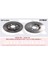 DF4469 Fren Dıskı Ön 107 05- 108 14- / C1 05- / Aygo Havalı 250MM Uyumlu 1