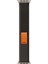 Apple Watch Fabric Loop Band 49MM Ultra Kayış Black-Orange 2