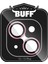 Buff iPhone 15 / 15 Plus Kamera Metal Lens Koruyucu Rose Gold 2