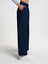 Long Wide Leg Regular Fit Kadın Pantolon 3