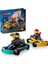 ® City Go-Kartlar ve Yarış Sürücüleri 60400 - 5 Yaş & Üzeri Çocuklar için Yaratıcı Oyuncak Yapım Seti (99 Parça) 1
