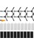 10 Filtre ve 10 Yan Fırça M201 T700 M520 M571 M501B M301 Robotlu Süpürge Yedek Aksesuarlar Kiti (Yurt Dışından) 4
