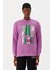 Erkek Sweatshirt Mor M500238 1