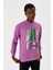 Erkek Sweatshirt Mor M500238 3