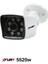 2 Kameralı 5mp Lens 1080P 2mp Color Görüntü 8 Warm LED Gece Görüş Fullhd Güvenlik Kamera 5525W 500GB 5