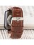 Apple Watch Deri Kordon 42MM 44MM 45MM 49MM 3 / 4 / 5 / 6 / Se / 7 / 8 / 9 Ultra Ultra 2 Deri Kayış Kahve 2