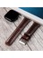 Apple Watch Deri Kordon 42MM 44MM 45MM 49MM 3 / 4 / 5 / 6 / Se / 7 / 8 / 9 Ultra Ultra 2 Deri Kayış Kahve 4