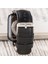 Apple Watch Deri Kordon 42MM 44MM 45MM 49MM 3 / 4 / 5 / 6 / Se / 7 / 8 / 9 Ultra Ultra 2 Deri Kayış Siyah 1