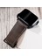 Apple Watch Deri Kordon 42MM 44MM 45MM 49MM 3 / 4 / 5 / 6 / Se / 7 / 8 / 9 Ultra Ultra 2 Deri Kayış Gri 1