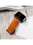 Apple Watch Deri Kordon 42MM 44MM 45MM 49MM 3 / 4 / 5 / 6 / Se / 7 / 8 / 9 Ultra Ultra 2 Deri Kayış Taba 3