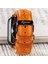 Apple Watch Deri Kordon 42MM 44MM 45MM 49MM 3 / 4 / 5 / 6 / Se / 7 / 8 / 9 Ultra Ultra 2 Deri Kayış Taba 1