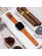 Apple Watch Deri Kordon 42MM 44MM 45MM 49MM 3 / 4 / 5 / 6 / Se / 7 / 8 / 9 Ultra Ultra 2 Deri Kayış Taba 2