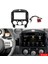 9 Inç 2dın Araba Dashboard Çerçeve DVD Navigasyon Paneli Çerçeve Radyo Ses Paneli Kablo Demeti ile Mazda 2 Demio 2007-2014 Için (Yurt Dışından) 2